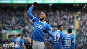 Rangers Come From Behind To Beat Celtic 3-1 At Parkhead As Chermiti Nets Twice