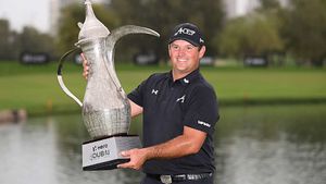 Patrick Reed plays even par final but still wins Hero Dubai Desert Classic by four shots