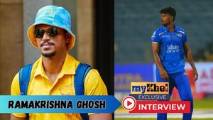 Ramakrishna Ghosh Exclusive: A Late Bloomer who left School for Cricket; CSK All-Rounder's Gritty Path to IPL Stardom