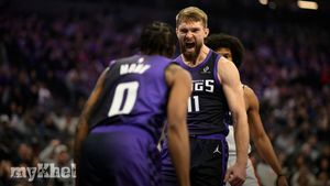 Sabonis Returns To Help Kings Clinch 128-115 Victory After 27-Game Absence