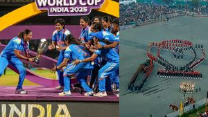 Beating Retreat 2026: Armed Forces Honour Indian Women’s World Cup Champions with Grand Tribute - Watch