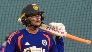 Abhishek Sharma Falls for Golden Duck in India vs Pakistan T20 World Cup