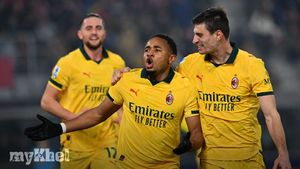 AC Milan Win 3-0 At Bologna To Tighten Serie A Lead