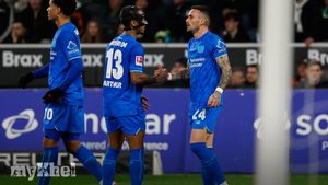Bundesliga Stalemate: Leverkusen Fail To Extend Winning Run As Monchengladbach Hold On To 1-1