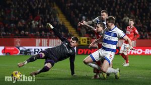 Charlton Athletic And Queens Park Rangers Play Goalless Championship Derby At The Valley