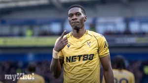 Crystal Palace Edge Brighton 1-0 As Sarr Nets Decisive Away Goal