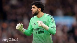 David Raya Reaches A New Level, Arteta Says Arsenal's Keeper Has Elevated Performance