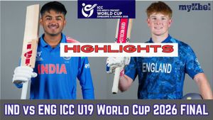 IND vs ENG U19 World Cup Final Highlights: India 411/9 (50), England 311 (40.2) | Men In Blue Clinch Title