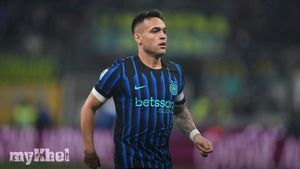 Inter Martinez Injury Strain Rules Out Striker For A Month In Serie A