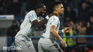 Inter Extend Serie A Lead With 5-0 Win Over Sassuolo, Martinez And Thuram Star