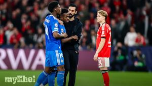 Real Madrid Edge Benfica 1-0 As Vinicius Scores Stunning Winner Amid First-leg Chaos