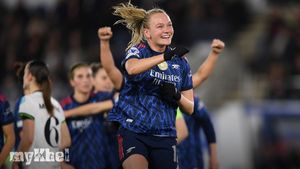 UWCL Play-off: Arsenal Hammer OH Leuven 4-0 To Seize First-Leg Advantage