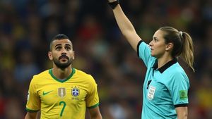Brazil player suspended for 12 matches after Sexist remark on Female Referee