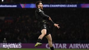 Kvaratskhelia Shines As PSG Ease Past Chelsea 5-2 To Lead Champions League Tie