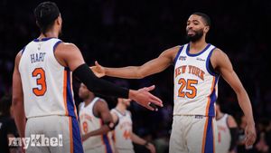 Knicks Defence Tightens As Spurs' 11-game Winning Streak Ends