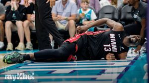 Ball Trip Ejection Debate Dominates Heat Hornets Play-in Drama