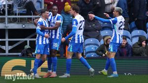 Brighton Beat Burnley As Wieffer Scores Twice To Boost European Hopes