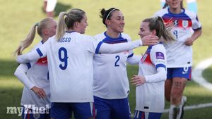 England Women Secure 1-0 Win Over Iceland In Landmark 500th World Cup Qualifying Match