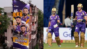 IPL 2026: KKR unveil stunning Mural in Kolkata ahead of Punjab Kings Match, engraves 'First Love' - Watch
