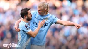 Manchester City Edge Arsenal As Haaland Praises Silva's Impact In Tight Title Race