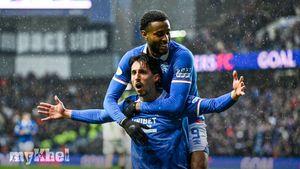Rangers Top Premiership Race After Nervy 4-2 Victory Over Dundee United At Ibrox