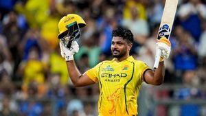 IPL 2026: Sanju Samson Slams Sensational Century, Equals Rohit Sharma in Prestigious List