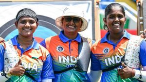 India Beat Korea and China to Win First Archery World Cup Gold Since 2021