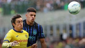 Inter Milan And Hellas Verona Share Spoils As Bowie Nets Last-gasp Equaliser