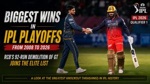 Biggest Wins in IPL Playoff History: Where RCB's 92-Run IPL 2026 Demolition of GT Ranks Among All-Time Knockout Thrashings