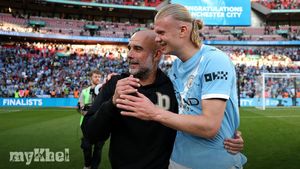 Haaland Urges Manchester City To Keep Pushing For Trophies After Guardiola Departure