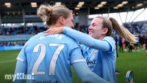 Manchester City Women Edge Closer To WSL Title With Late Winner Over Liverpool