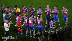 Oliver Glasner Departing Crystal Palace Legend, Says Wharton After Conference League Triumph