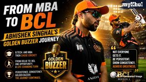 From MBA Classrooms to the Big Cricket League Glory: Abhishek Singhal's Golden Buzzer Journey in BCL Season 2