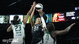 A'ja Wilson Becomes WNBA's Fastest Player To Reach 6,000 Points