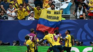 'No Mas Guerra': Why did an Ecuador Fan Held a Peace Message on Flag in their World Cup Red Letter Day?