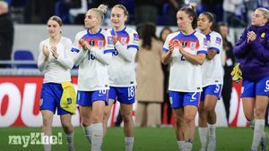 England Women Face Greece In World Cup Playoff With Slovakia Or Ukraine Looming