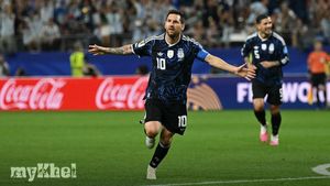 Messi Seals World Cup History With Free-Kick As Argentina See Off Jordan