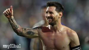 Messi Returns With Great Feeling As Argentina Savours World Cup Preparations
