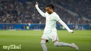 Michael Olise Hat-Trick Praised By Deschamps As France Beat Northern Ireland