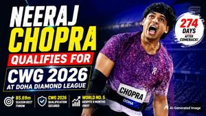Neeraj Chopra Breaches CWG 2026 Qualification Mark on Return at Doha Diamond League