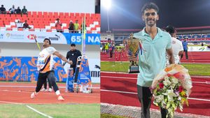 Rohit Yadav's 87.05m Stunner Headlines Final Day as Sreeshankar Strikes Gold at Inter-State Athletics Championships