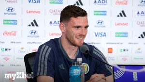 Scotland Ready For Brazil World Cup Clash, Robertson Says Relish Not Fear