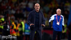 Spain Coach De La Fuente Confident After Iraq Draw As Debutants Impress Ahead Of World Cup