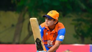 Sujata Pramanik speechless after maiden Century in Women's Bengal T20 League