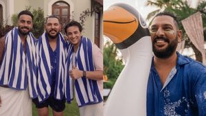 From Sharam Karo To A Goa Surprise: How Abhishek And Naman Treated Yuvraj Singh