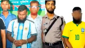 Argentina to Brazil: Bangladesh Police Officer Faces Action After AI Changes on Arrested Drug Dealer's Shirt