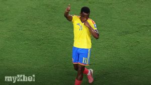 Colombia Edge Ghana 1-0 To Reach World Cup Last-16 With Early Arias Strike