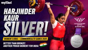CWG 2026: Harjinder Kaur Clinches Silver as India Win Seventh Weightlifting Medal; Canada's Charlotte Simoneau Sets Games Record