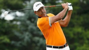 Jeev Milkha Singh Opens with Bogey-Free 67, Tied 12th at ISPS Handa Senior Open