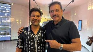 Rohit Sharma's Dramatic Makeover Steals the Spotlight in London